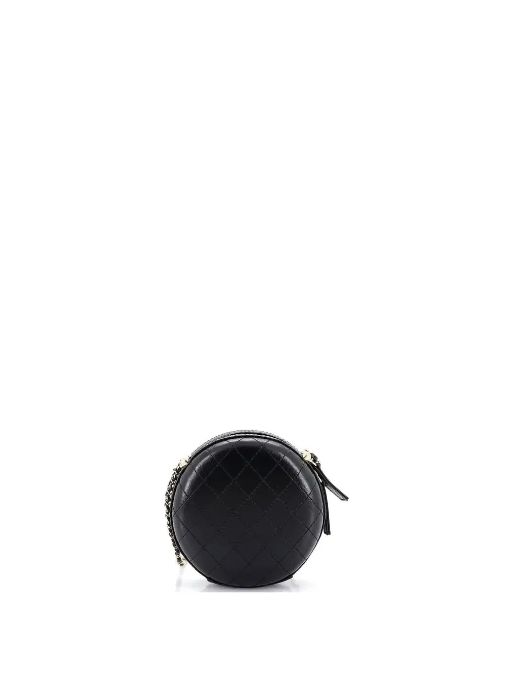 Chanel Round Chain Crossbody Bag #260879C24B